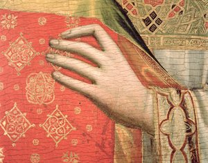 Hand des Heiligen Stephanus (Detail)