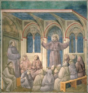 Die Erscheinung im Kapitelsaal in Arles, 1297-99