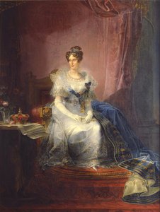 Porträt von Marie-Louise von Österreich 1791-1847, Herzogin von Parma, 1837-1839