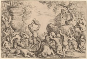 Bacchanal von Giovanni Andrea Podesta