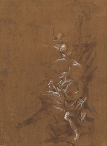 Die Vision des heiligen Wilhelm von Aquitanien von Giovanni Angelo Canini