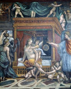 Die Hochzeit von Alexander dem Großen und Roxanne (Detail) von Giovanni Antonio Bazzi Sodoma