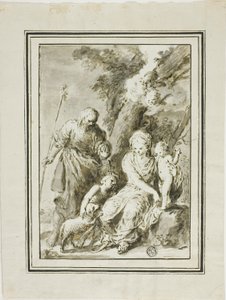 Heilige Familie und Johannes der Täufer