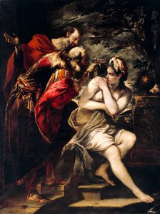 Susanna und die Ältesten, von Giovanni Antonio Burrini (1656-1727)