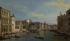 Der Canal Grande in Venedig vom Palazzo Flangini bis zum Campo San Marcuola