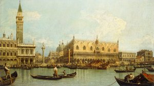 Der Molo, Venedig, vom Bacino di S. Marco von Giovanni Antonio Canal