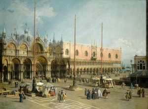 Der Markusplatz, Venedig, 1742-44