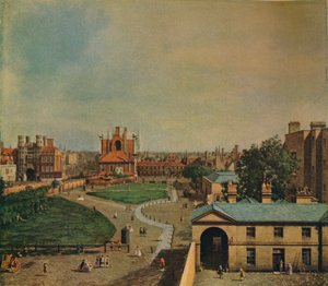 Whitehall vom Richmond House, 1746