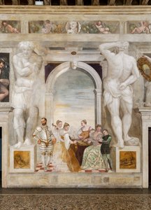 Das Konzert, Haupthalle, ca. 1570 von Giovanni Antonio Fasolo