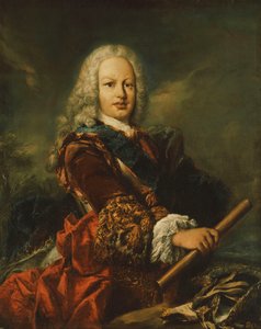 Porträt von König Ferdinand VI. von Spanien von Giovanni Antonio Guardi