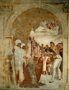 Die Enthauptung des Heiligen Paulus von Giovanni Antonio Pordenone