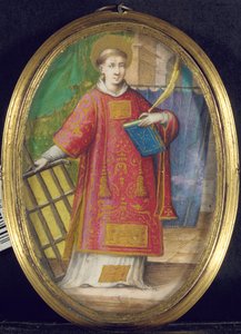 Der heilige Laurentius von Giovanni B. Castello