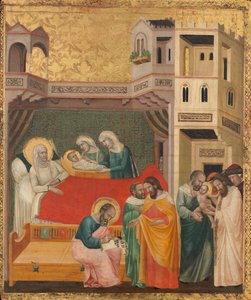 Die Geburt, Benennung und Beschneidung von Johannes dem Täufer