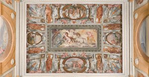 Sonnenwagen von Apollo gefahren, Apollo-Loggia, ca. 1560