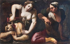Judith und Holofernes (Gemälde) von Giovanni Battista (1567-1633) Crespi