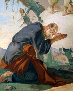 Abraham und die Engel (Detail)