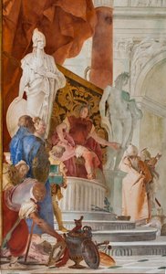 Großmut des Scipio Africanus (Detail)