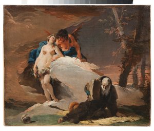 Die Versuchungen des heiligen Antonius des Abtes