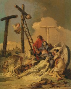 Die Kreuzabnahme von Giovanni Battista Tiepolo