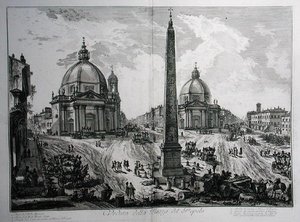 Piazza del Popolo, aus 