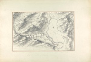 Plan des Sees Tiberias