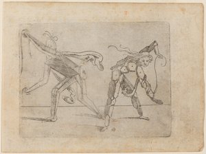 Aus "Bizzarie di varie Figure" von Giovanni Battista Bracelli