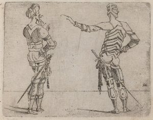 Aus "Bizzarie di varie Figure" von Giovanni Battista Bracelli