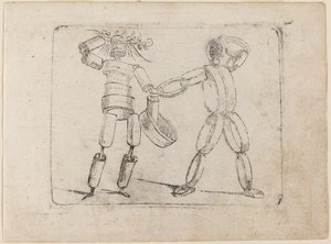 Aus "Bizzarie di varie Figure" von Giovanni Battista Bracelli
