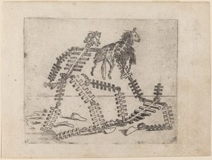 Aus "Bizzarie di varie Figure" von Giovanni Battista Bracelli