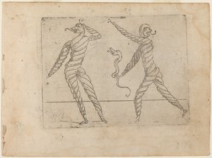 Aus "Bizzarie di varie Figure" von Giovanni Battista Bracelli