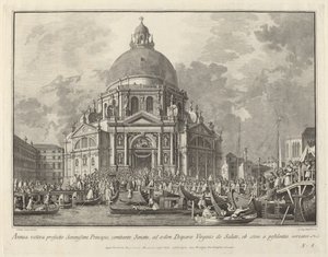 Jährlicher Besuch des Dogen in Santa Maria della Salute