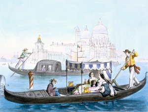 Venezianische Gondel