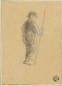 Junge mit Stab von Giovanni Battista Cipriani