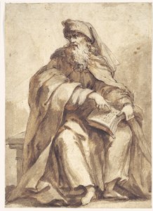 Sitzender Prophet