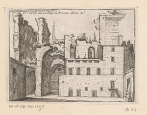 Reste des Serapeums in Rom