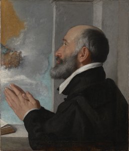 Porträt eines Stifters von Giovanni Battista Moroni