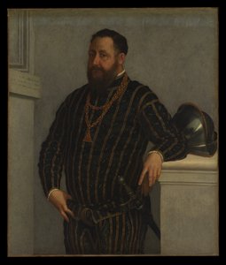 Porträt eines Mannes von Giovanni Battista Moroni