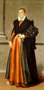 Porträt der Adligen Pace Rivola Spini von Giovanni Battista Moroni