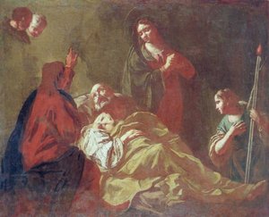 Tod des Heiligen Josef, um 1740 von Giovanni Battista Piazzetta