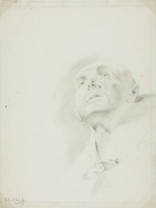 Kopf eines Priesters von Giovanni Battista Piazzetta