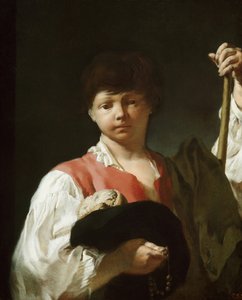 Der Betteljunge Der junge Pilger von Giovanni Battista Piazzetta