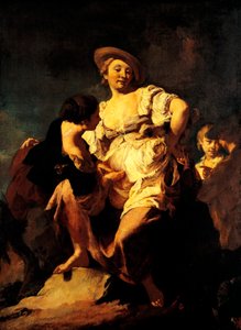 Der Wahrsager von Giovanni Battista Piazzetta