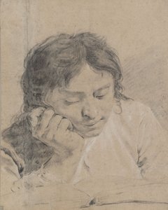 Junger Junge liest ein Buch von Giovanni Battista Piazzetta