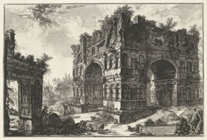 Bogen des Janus und der Bogen der Geldwechsler in Rom