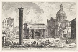 Bogen des Septimius Severus auf dem Forum Romanum