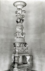 Kandelaber, entworfen von Piranesi auf der Grundlage römischer antiker Stücke für sein eigenes Grab