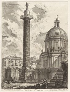Trajanssäule, aus Ansichten von Rom von Giovanni Battista Piranesi