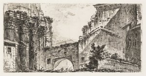 Forum des Augustus, Platte 15 aus Einige Ansichten von Triumphbögen und anderen Denkmälern