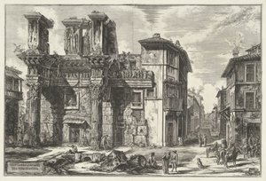 Forum von Nerva in Rom (Ansichten von Rom)