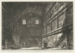 Innenansicht der Chiesa di Sant’Urbano in Rom (Gesichter auf Rom)